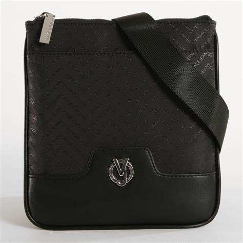 versace jeans sacoche linea chevron dis 4 noir|versace jeans black label.